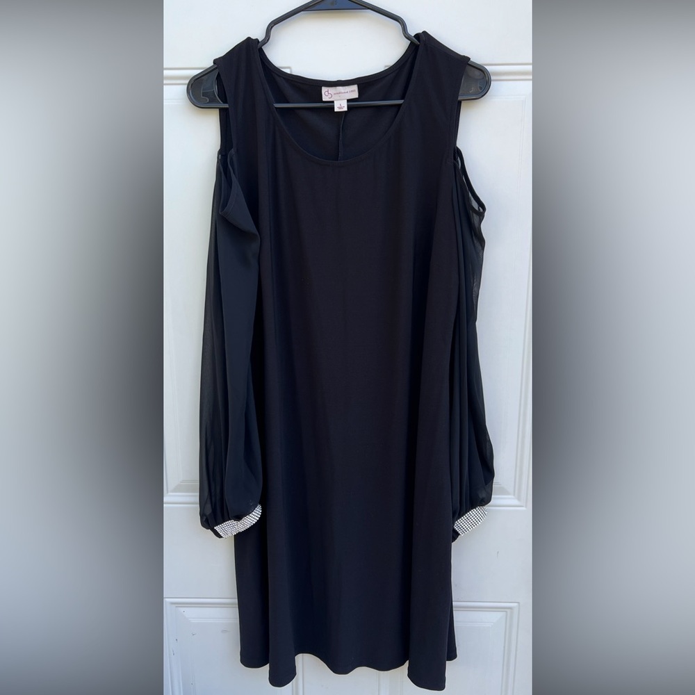 Elegant Black Women's Dress